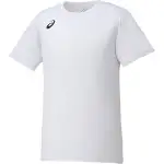 ASICS T Shirts Men's White Crew Neck Moderate
