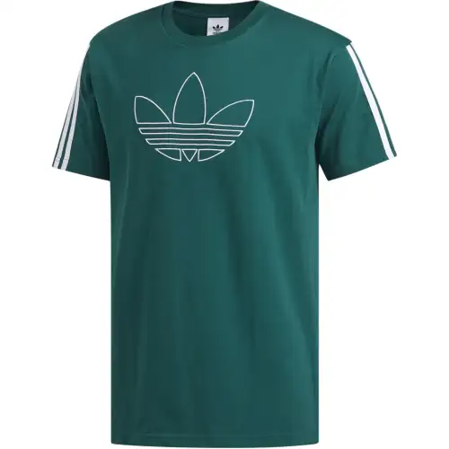Adidas Originals Trefoil T Shirt Men's Preppy Green