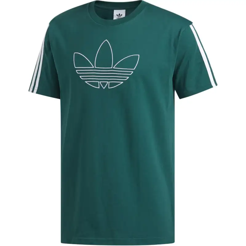 Adidas Originals Trefoil T Shirt Men's Preppy Green