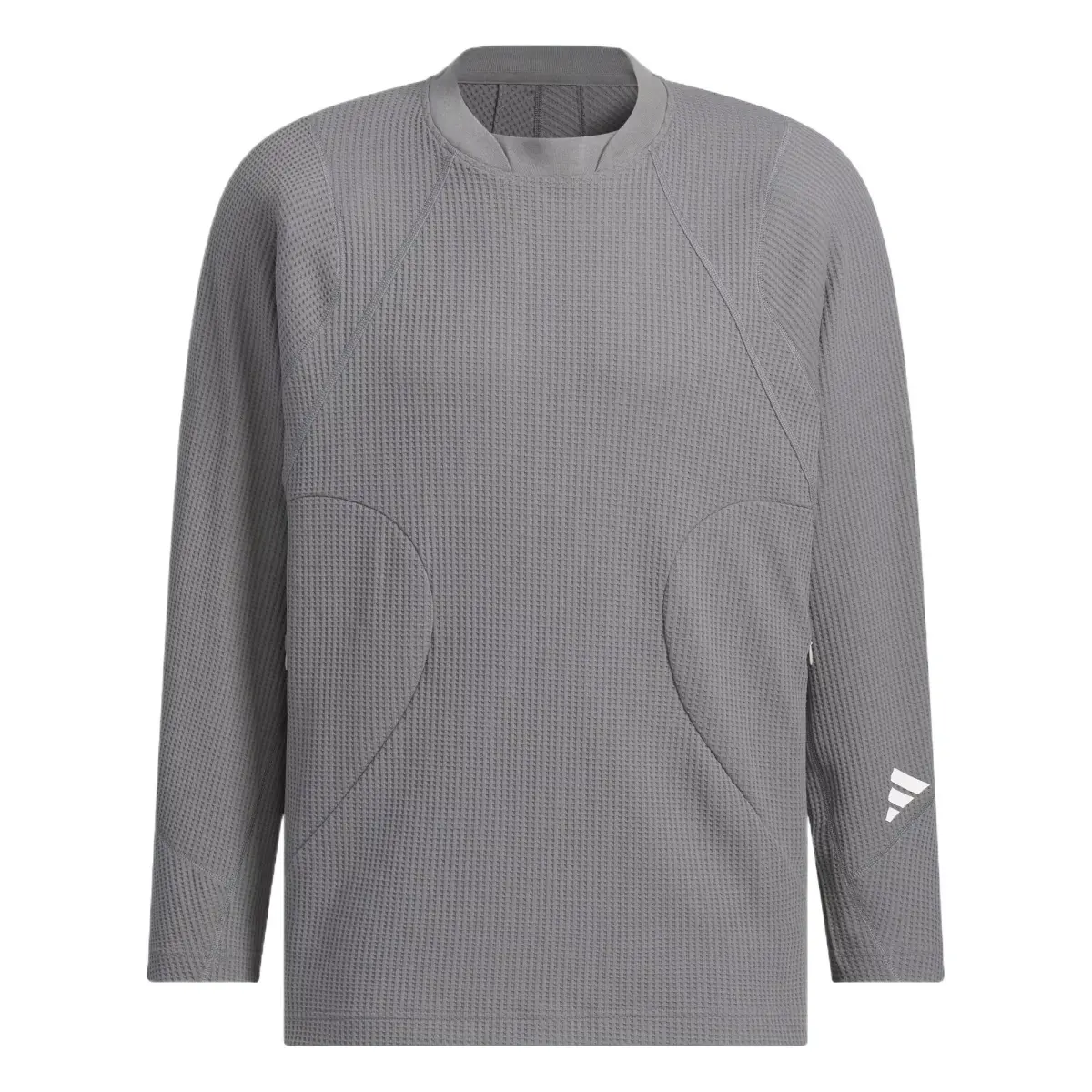 Adidas T-Shirts Men's Gray Crew Neck Moderate
