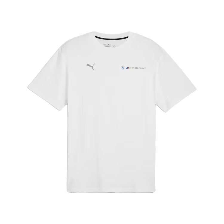 PUMA BMW M Motorsport ESS T Shirt Men's White