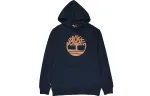 Timberland Sweatshirts Men's Dark Royal Blue Hooded Thickened Regular