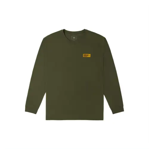 Vans TEE LS T Shirt Unisex Dark Green