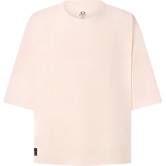 Oakley T Shirts Men's Ecru Crew Neck Moderate Straight Fit