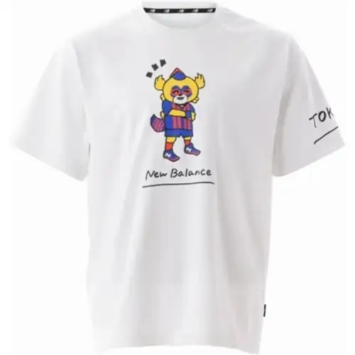 New Balance T Shirt Unisex White