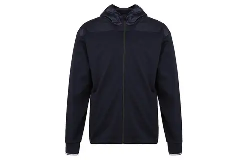 PRADA Sweatshirts Men's Navy Blue Hooded Thin Regular