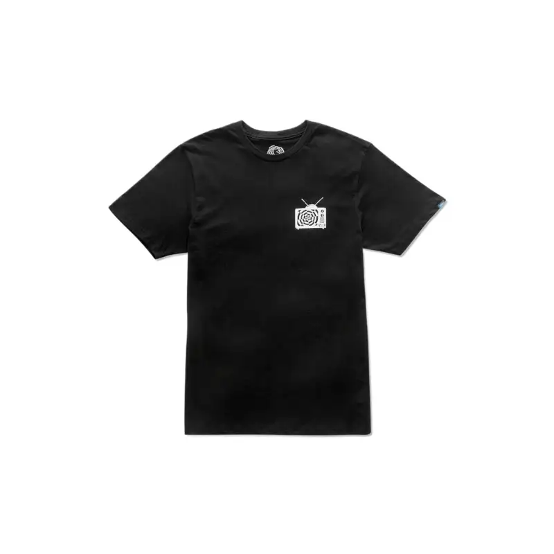 Vans T Shirts Men's Black Crew Neck Moderate