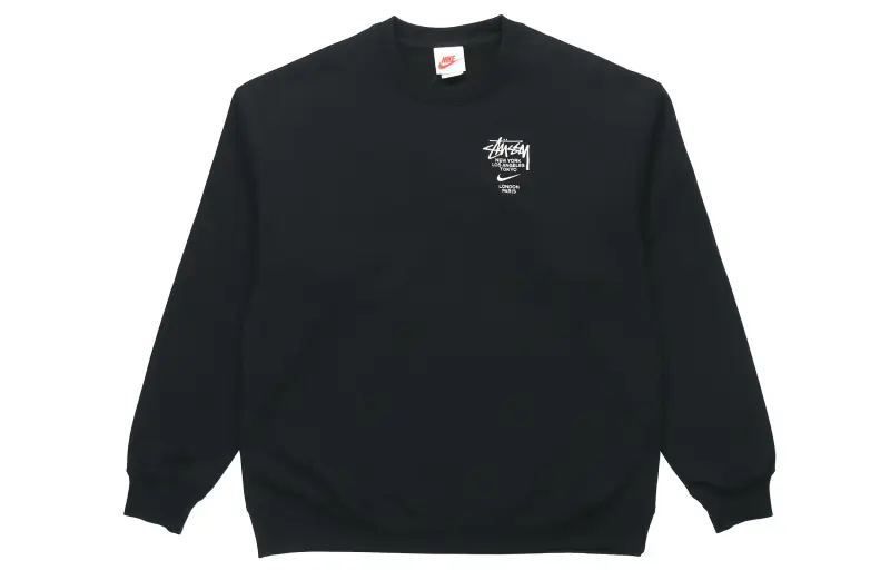 Nike X Stussy International Crewneck Sweatshirt Asia Sizing