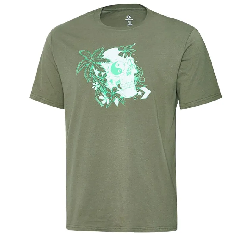 Converse Graphic SS T Shirt Men's Green