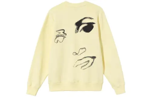 Stussy Sweatshirts Unisex Crew Neck Moderate Regular