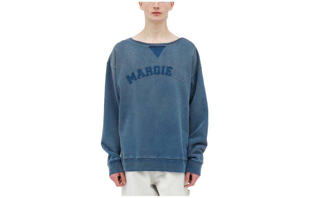 Мужское худи Maison Margiela SS23 (синее)