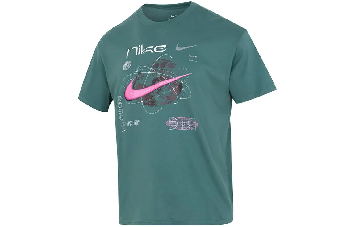 Nike T-Shirts Men's Jasper Crew Neck Moderate Straight Fit