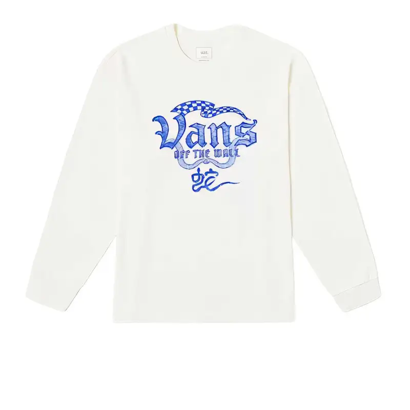 Vans T Shirts Unisex White Crew Neck Moderate
