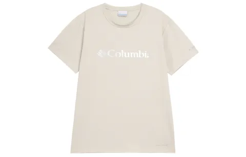 Columbia Quick Dry T Shirts Unisex Khaki