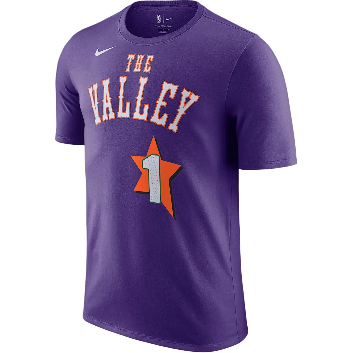 Nike x NBA Devin BookerPhoenix Suns FW24 Essential City Edition T Shirt Men's Outdoor Purple