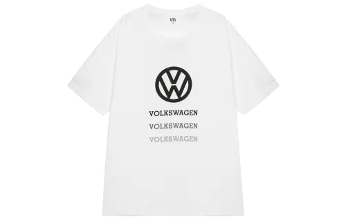 UNIQLO T Shirts Unisex White Crew Neck