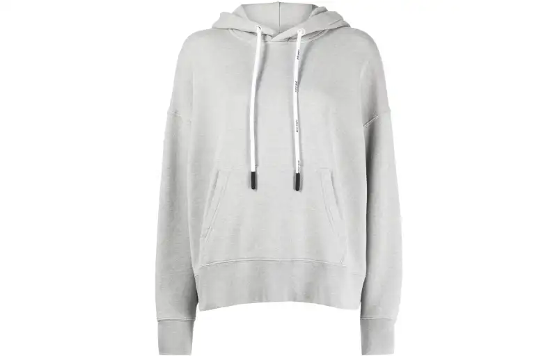 PALM ANGELS Sweatshirts Unisex Gray Hooded Thickened Regular