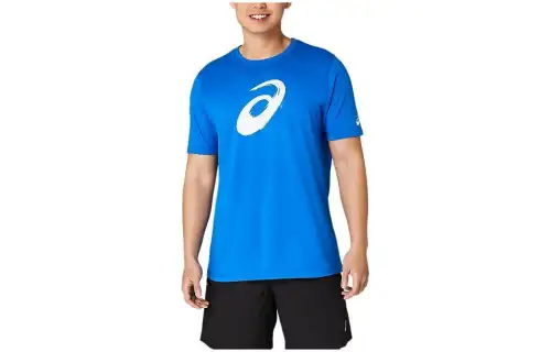 Asics PAINTBRUSH T Shirt Men's Blue