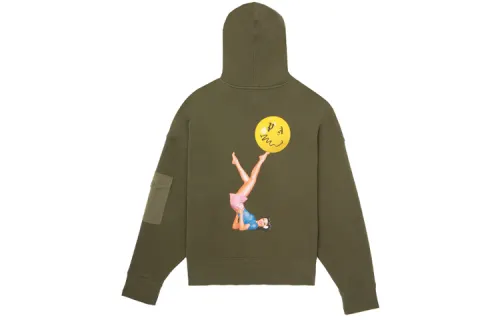 PALM ANGELS Juggler Pin Up Hoodie