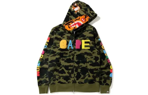 A BATHING APE x READYMADE BAPE X READYMADE Sweatshirt Men's Green Camouflage