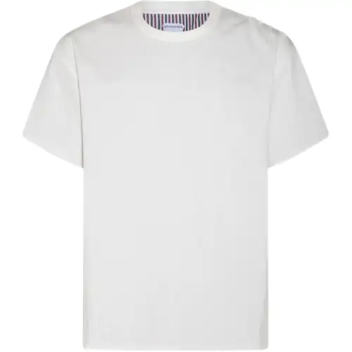 Bottega Veneta Double Layer Striped Crewneck T Shirt