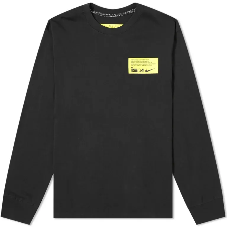 Nike T-Shirts Men's Black Crew Neck