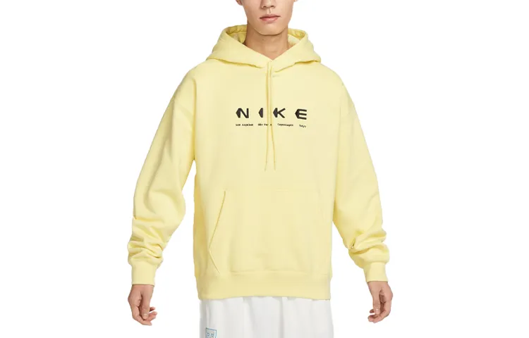 Nike Sweatshirt Unisex Light Lemon