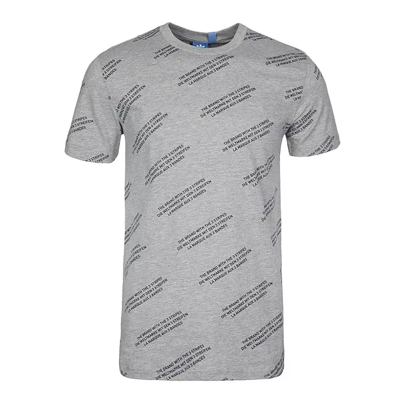 Adidas Originals T Shirt Men's Gray