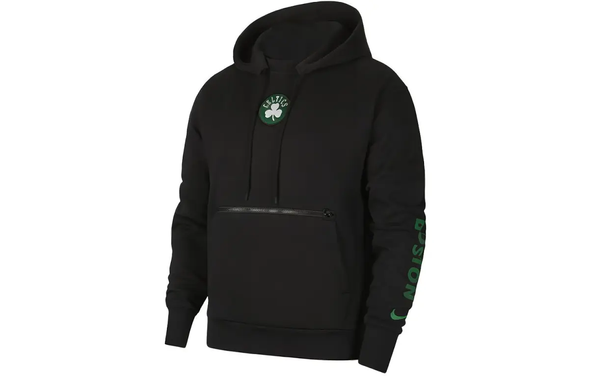 Nike Sweatshirts Men's Black Hooded Moderate Regular