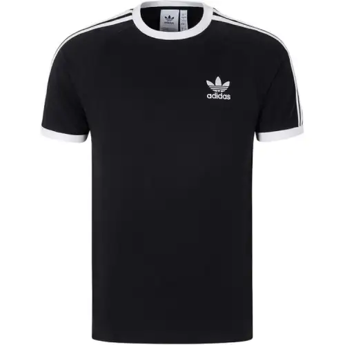 Adidas Originals Logo Embroidered Crewneck T Shirt