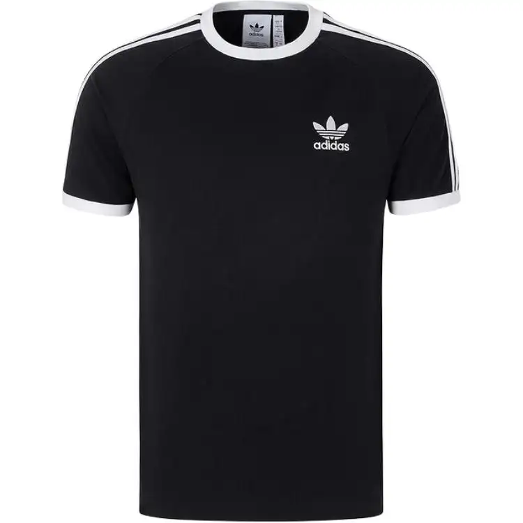 Adidas Originals Logo Embroidered Crewneck T Shirt
