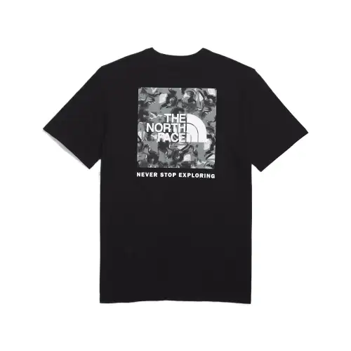THE NORTH FACE Men's Short Sleeve Box NSE Tee T Shirt Men's Black