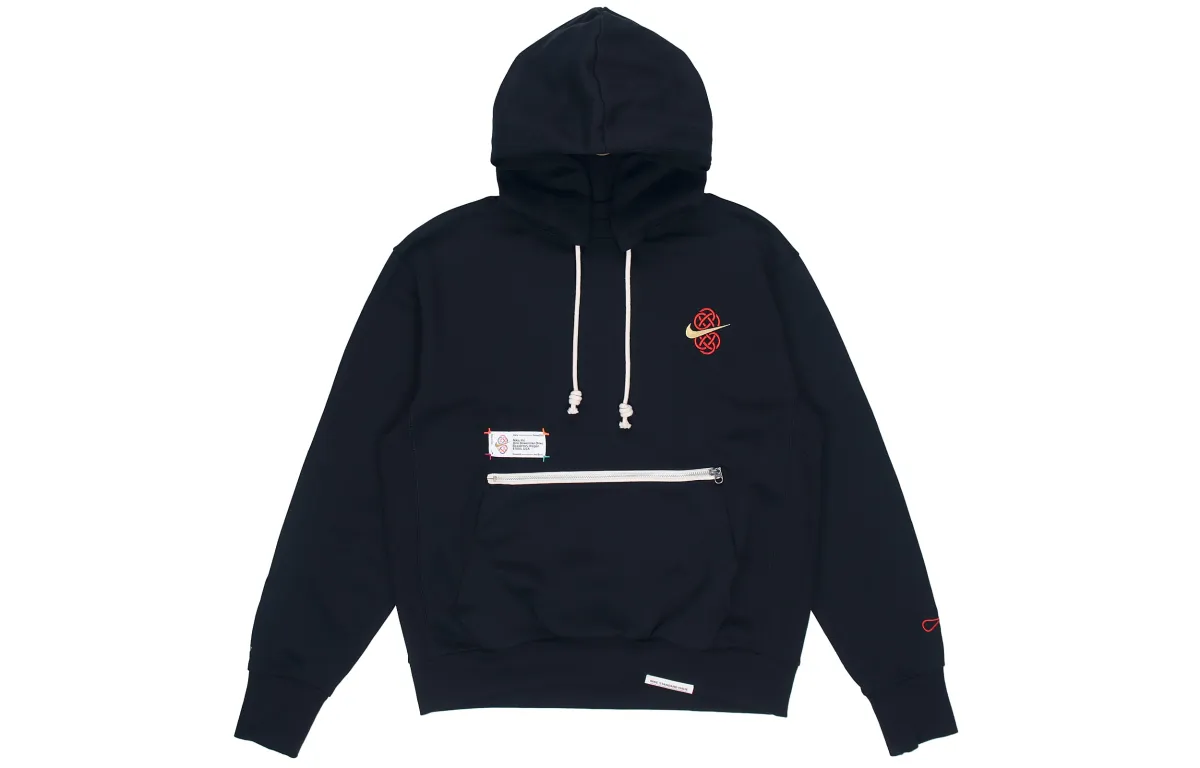 Nike Sweatshirts Men's Black Hooded (Non-detachable) Moderate