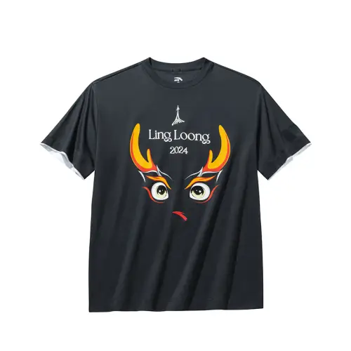 Anta Serpent Sports Lifestyle Collection T Shirt Unisex Wax Gray