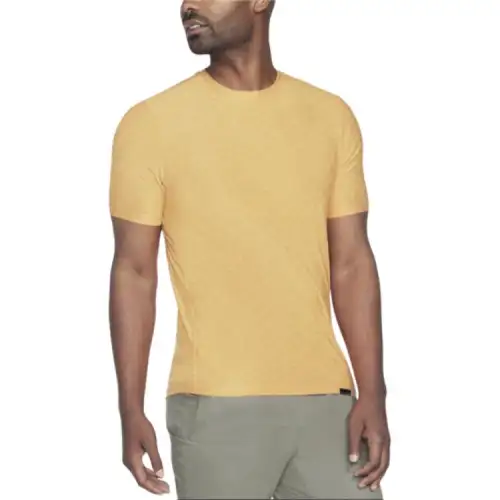 Skechers GO DRI All Day Tee T Shirt Men's Yellow