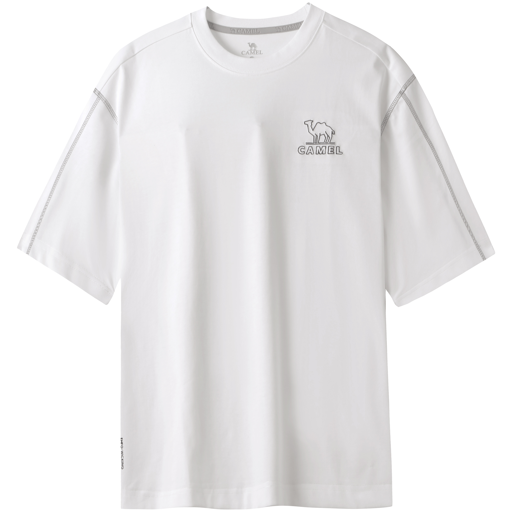 CAMEL Urban Function Series Quick Dry T Shirts Unisex Crew Neck Moderate