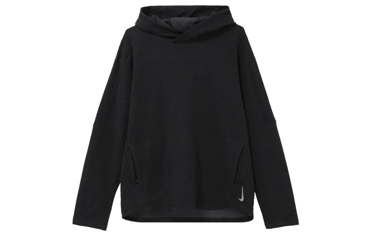 Nike Sweatshirts Men's Black Hooded Moderate Regular
