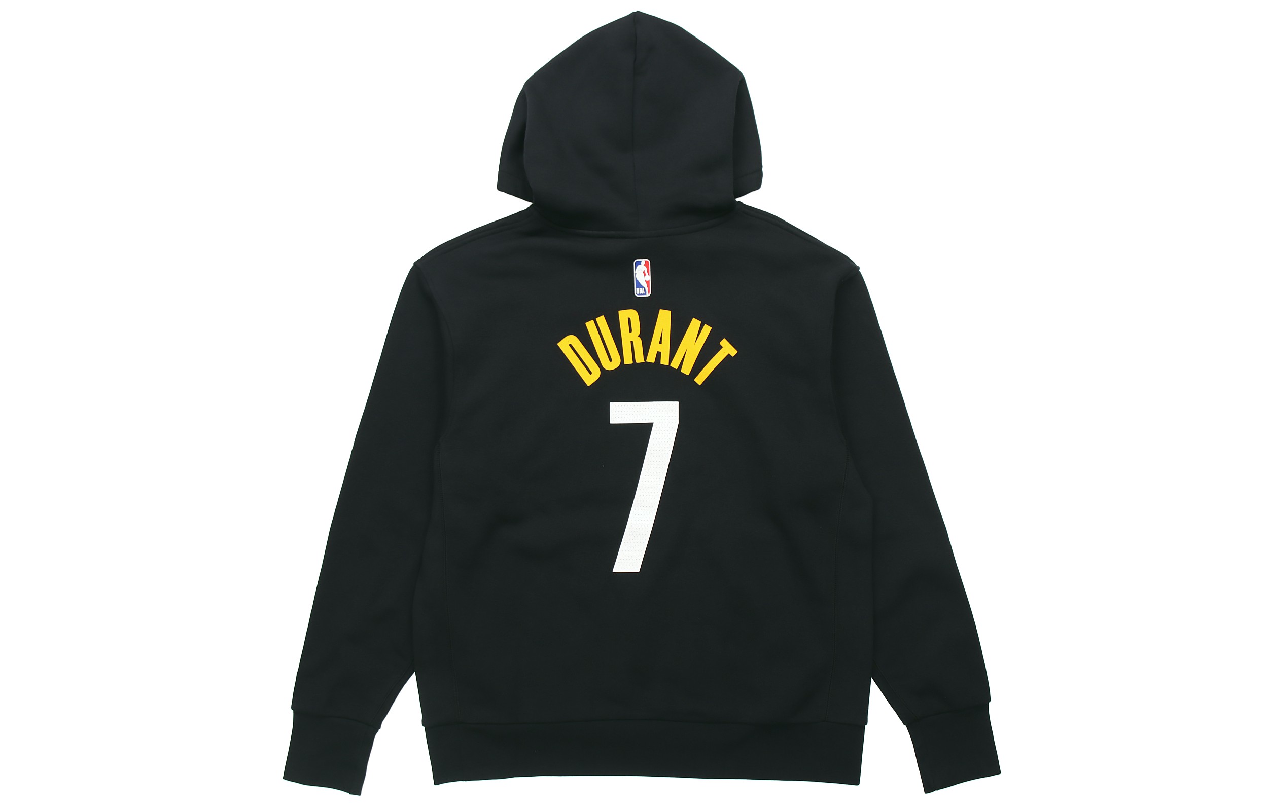 Nike NBA City Edition Brooklyn Nets Durant No. 7 casual sports pullover hoodie sweatshirt men's black