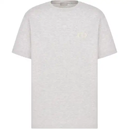 Dior logo-embroidery T-shirt