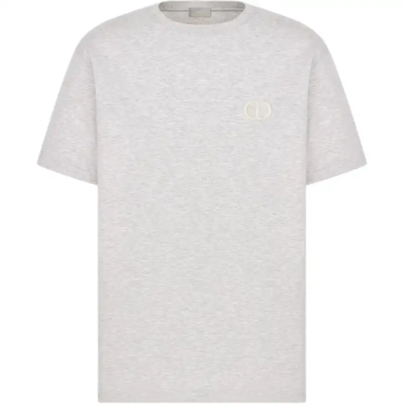 Dior logo-embroidery T-shirt