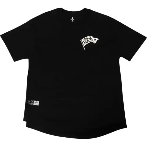 Converse Regular T Shirt Unisex Black