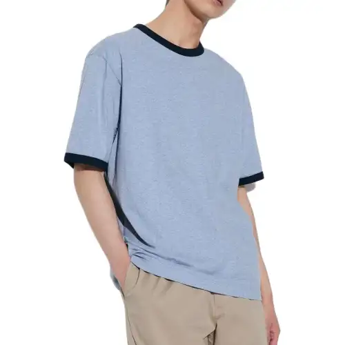 UNIQLO T Shirt Unisex Light Blue