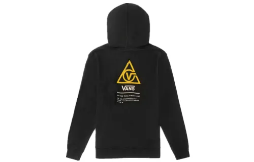 Vans Off The Wall Est. 1966 Sweatshirts Men's Black Hooded Moderate Regular