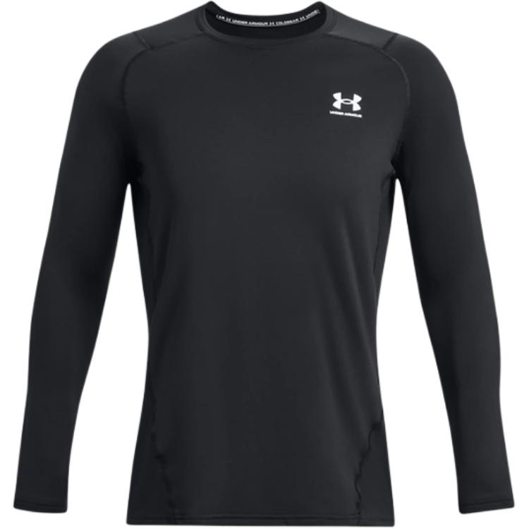 Under Armour ColdGear® Fitted Crew T Shirt Men's Black