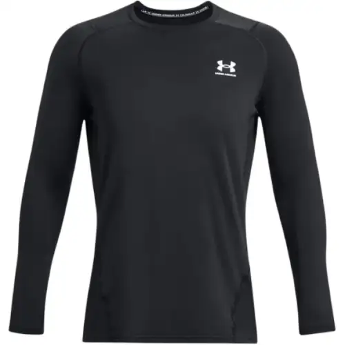Under Armour ColdGear® Fitted Crew T Shirt Men's Black
