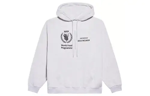 Balenciaga Sweatshirt Regular Fit Men's Light Gray