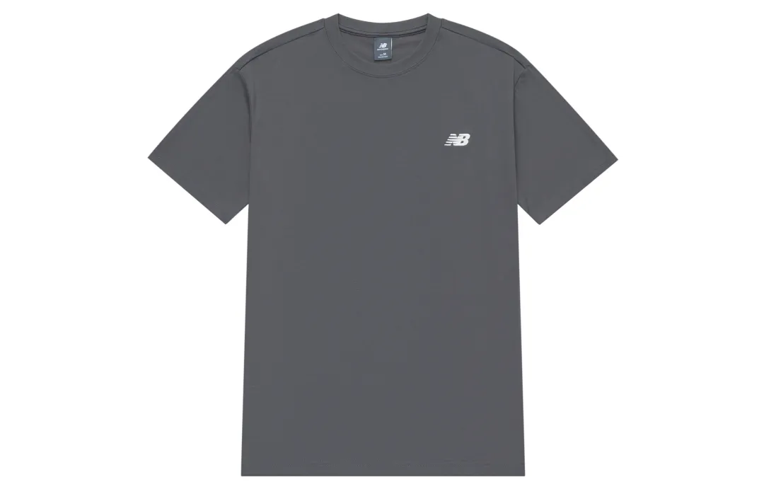 New Balance T Shirt Unisex Charcoal Gray