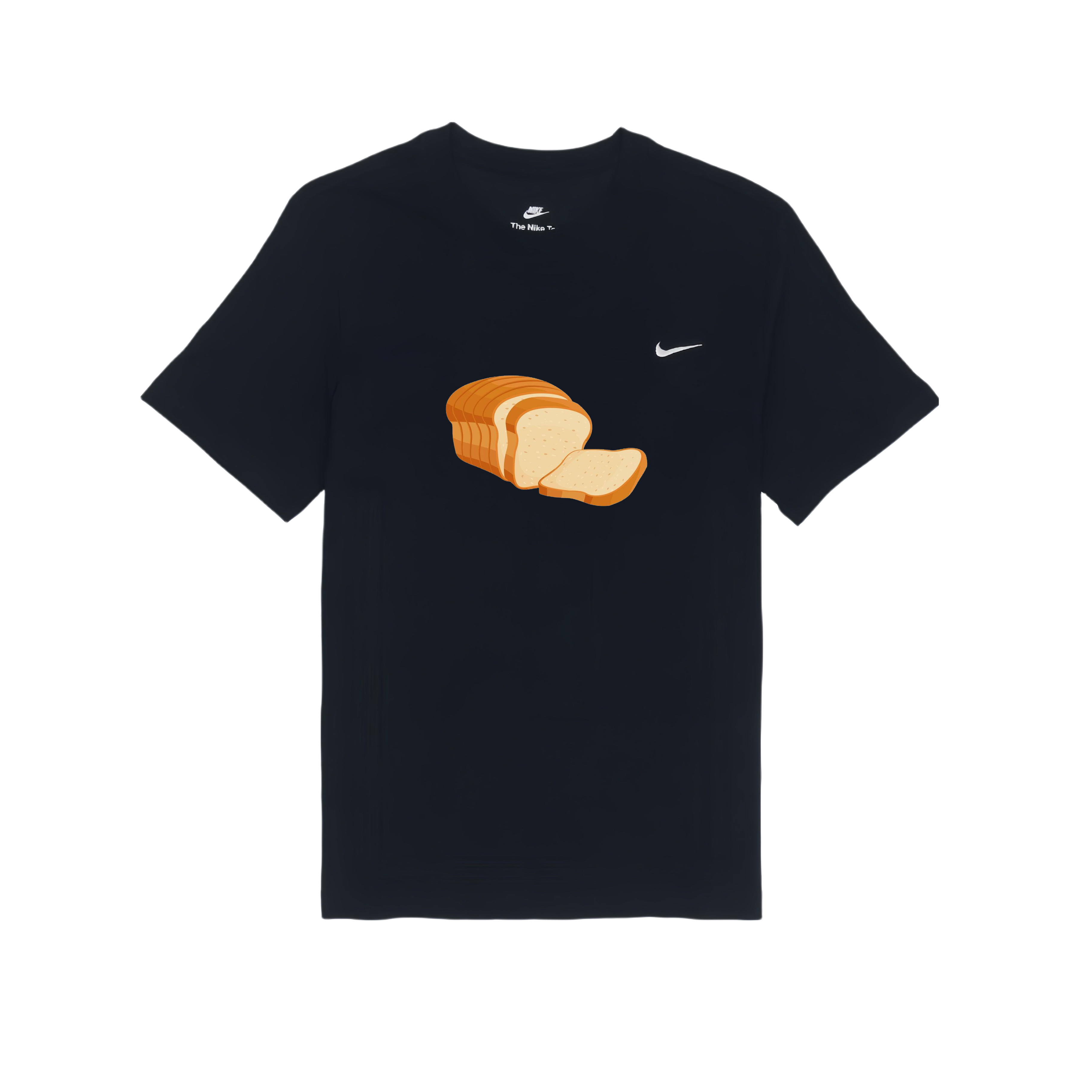 Nike, uniform, black short sleeve T-shirt for men and women, custom-made, with embroidery, with your logo imprint