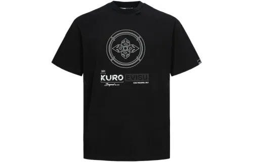 EVISU T Shirts Men's Crew Neck Moderate Straight Fit