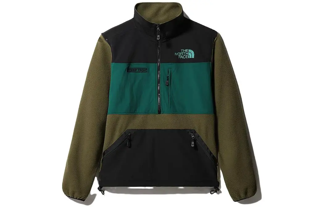 THE NORTH FACE Sweatshirts Unisex Gray Green Moderate Straight Fit
